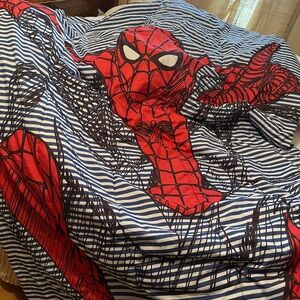 Spiderman Striped and Pattern Confronter Set (Twin)